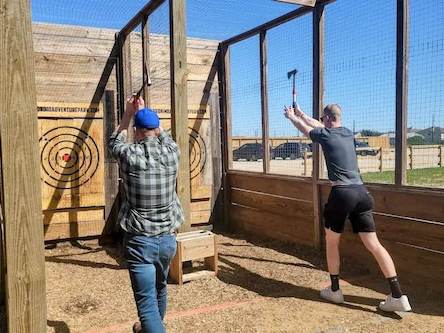 Axe Throwing Cages 7
